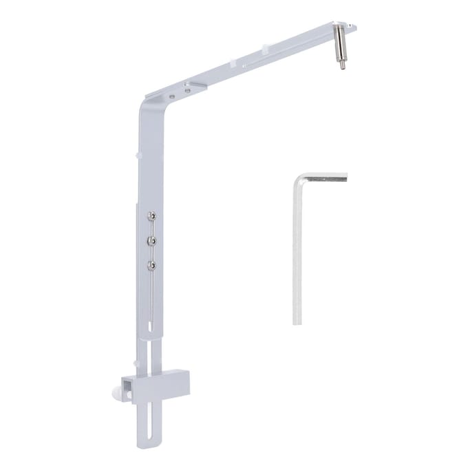 Support de lumière pour aquarium en alliage d'aluminium professionnel à hauteur réglable Kit de support de lumière pour aquarium pour argenté