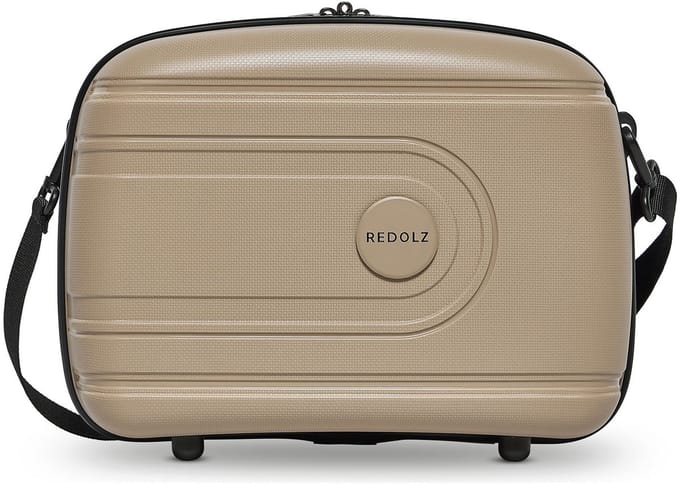 Redolz Essentials 11 Beautycase 34 cm - 14 L - Ritssluiting - Beige