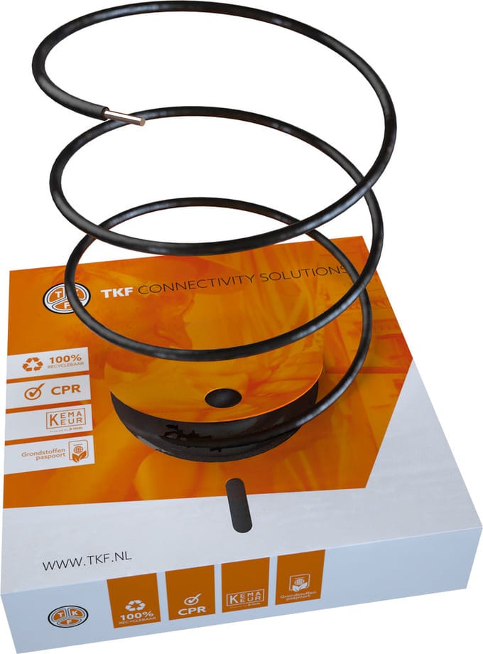 TKF installatiedraad - 185111R X 100 [100 Meter]