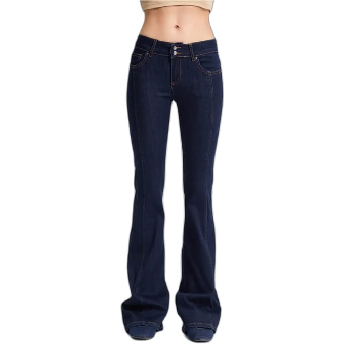 It's Basic - Flare Mid Rise Jeans