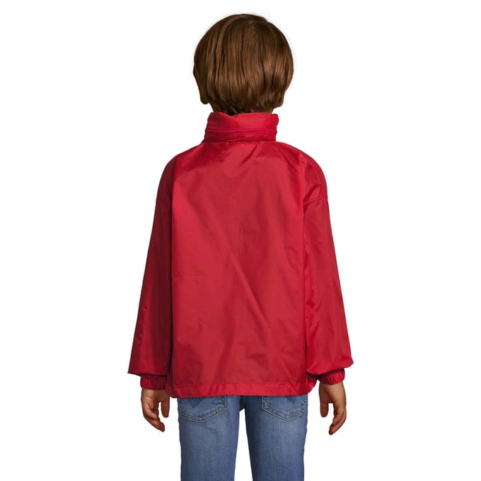 SOLS Windjack voor kinderen (Rood)