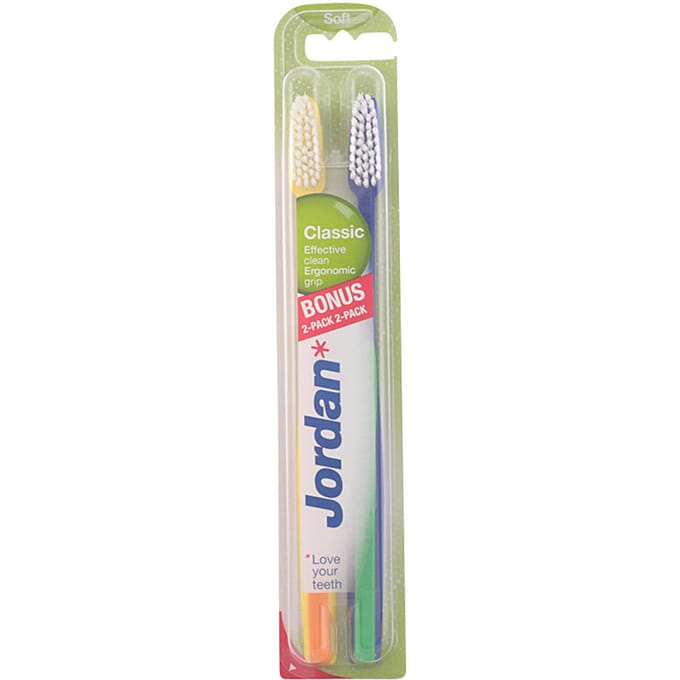Tandenborstel Classic Jordan (2 uds)