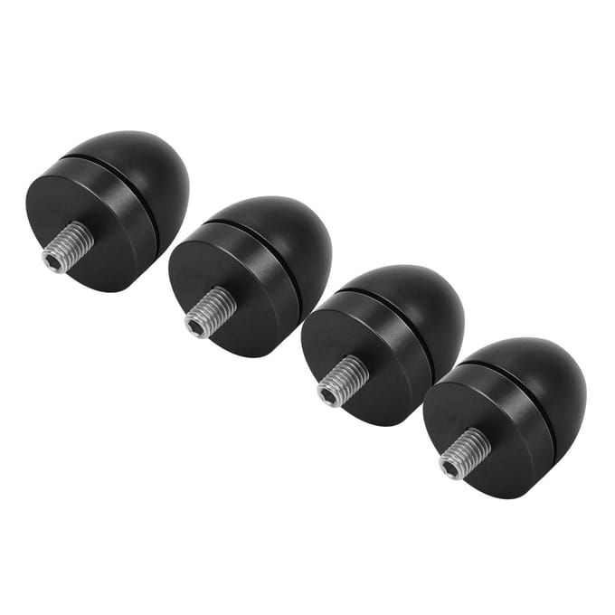 Luidspreker Isolatie Stand Voeten Set Aluminiumlegering Versterker Basis Pads Audio Schokabsorptie Pads