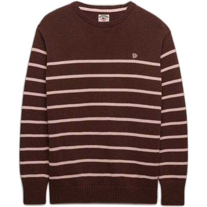 Gestreepte oversized trui voor vrouwen Superdry