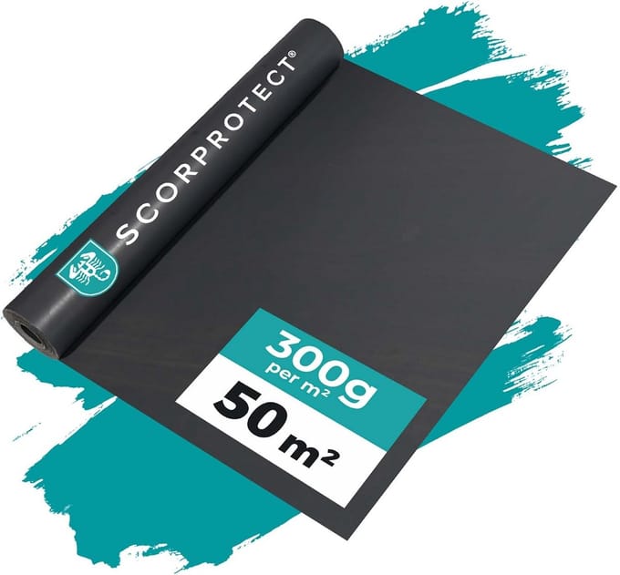 Melkzakpapier en afdekkarton 300 g/m² voor vloerbescherming