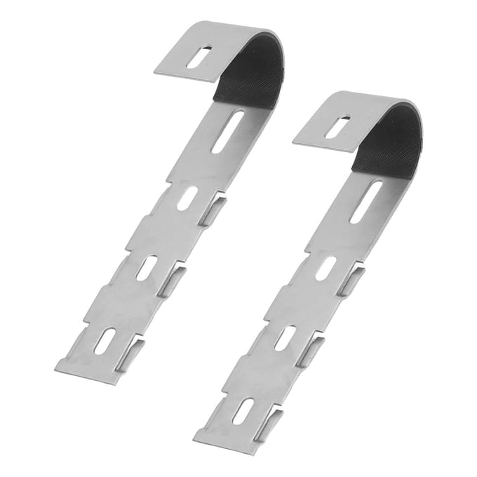 2 STUKS Zonnepaneel Module Houder Balkon RVS Zonnepaneel Montagehaken white