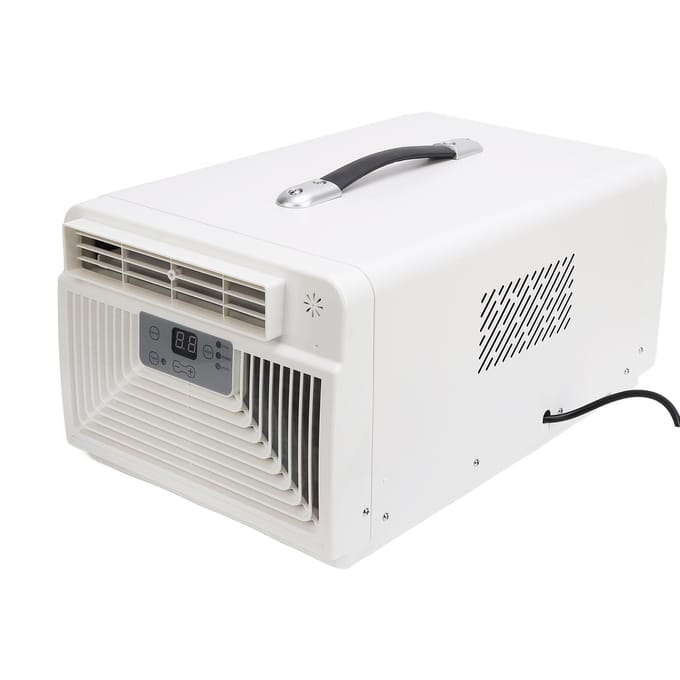 Draagbare Airconditioner Snelle Koeling Mini AC Unit Airconditioner Ventilator voor Studentenkamer Keuken Studiekamer white