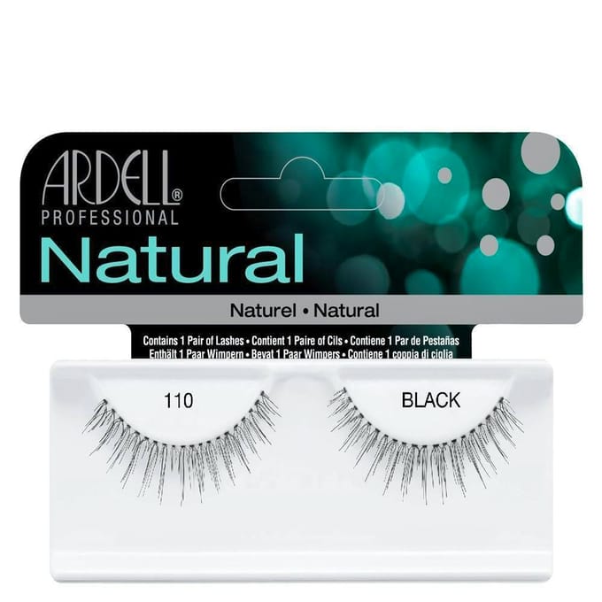Ardell - Natural Lashes 110 - Black - Nepwimpers - Zwart