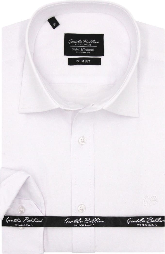 Getailleerde Zakelijke Heren Overhemd Slim Fit