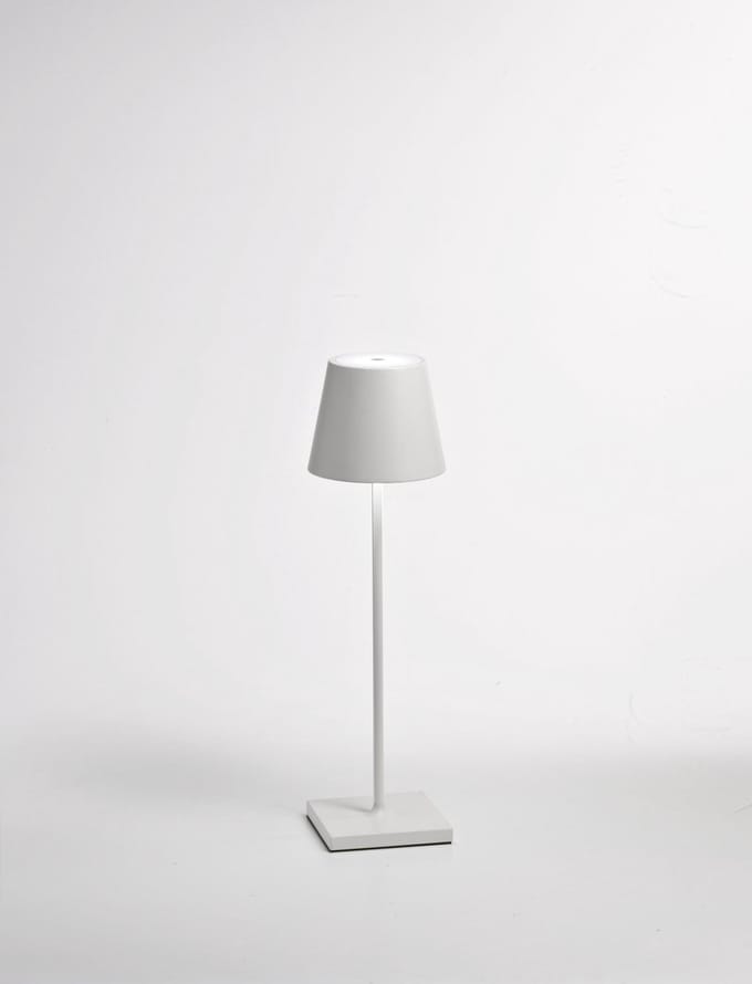 Zafferano Poldina Pro Lamp - Wit - H38 cm