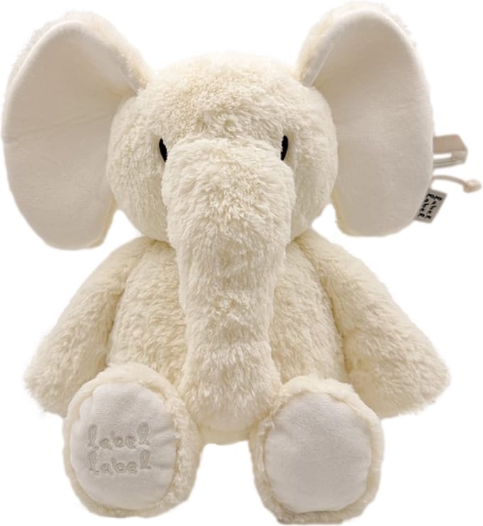 Label Label Elephant Elly Ivory 34 cm Knuffel