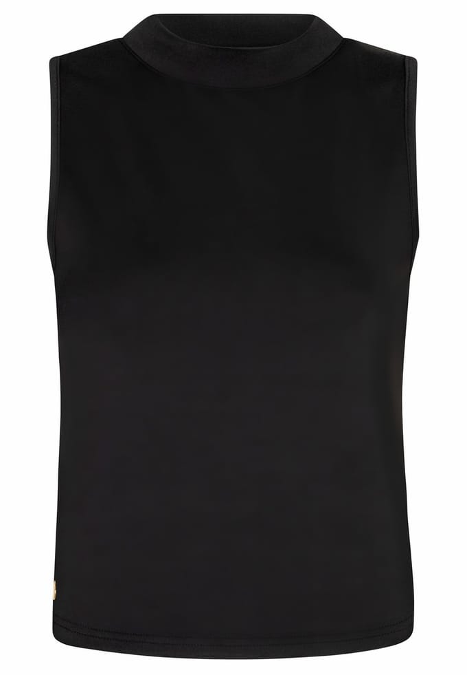 Chic by Lirette - Crop top halter Natural - Zwart - S