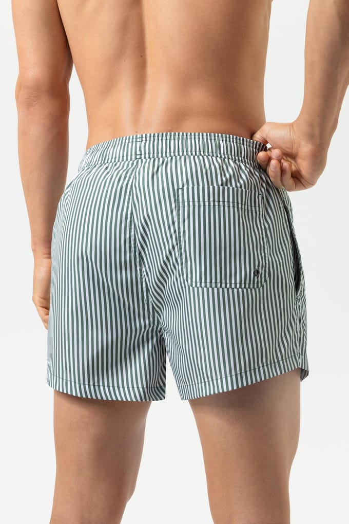 mey Herren Zwembroek Serie Seaside Stripe Gestreift