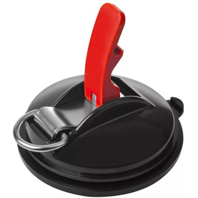 Vacuüm Zuignap Anker met Bevestigingshaken Heavy Duty Autoriem Zuignap Multifunctionele Huisdier Sterke Zuignappen gray