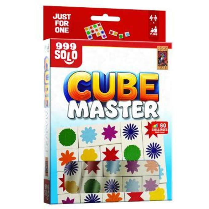 999 Games - Cube Master - Solo spel - Breinbreker - Uitdagende puzzel zonder complexe spelregels - Educatief spel - Puzzel