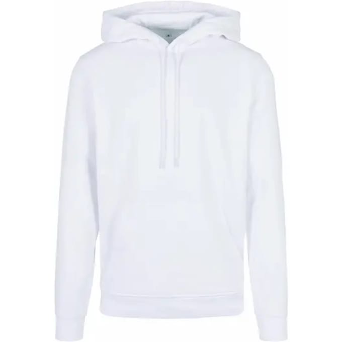 Unisex Hoodie 'Basic' met capuchon White - 5XL