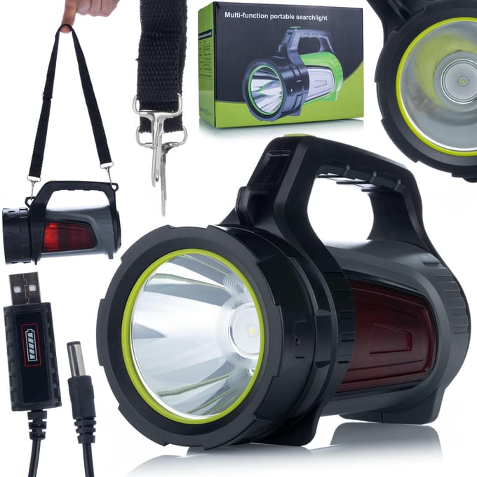 Rosfix Zaklamp Reflector Bilbo Baggins - Powerbank - 1200 Lm, 800 m Bereik