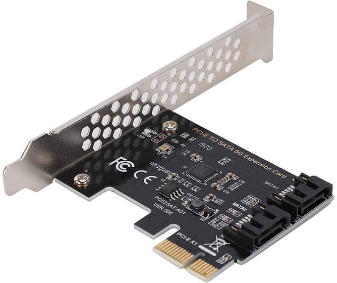 Dailygoody - PCI E Naar 3.0 Uitbreidingsadapter - 2-poorts - Plug-and-play - Ondersteunt Hot-plugging - Compatibel met Groot/klein Chassis