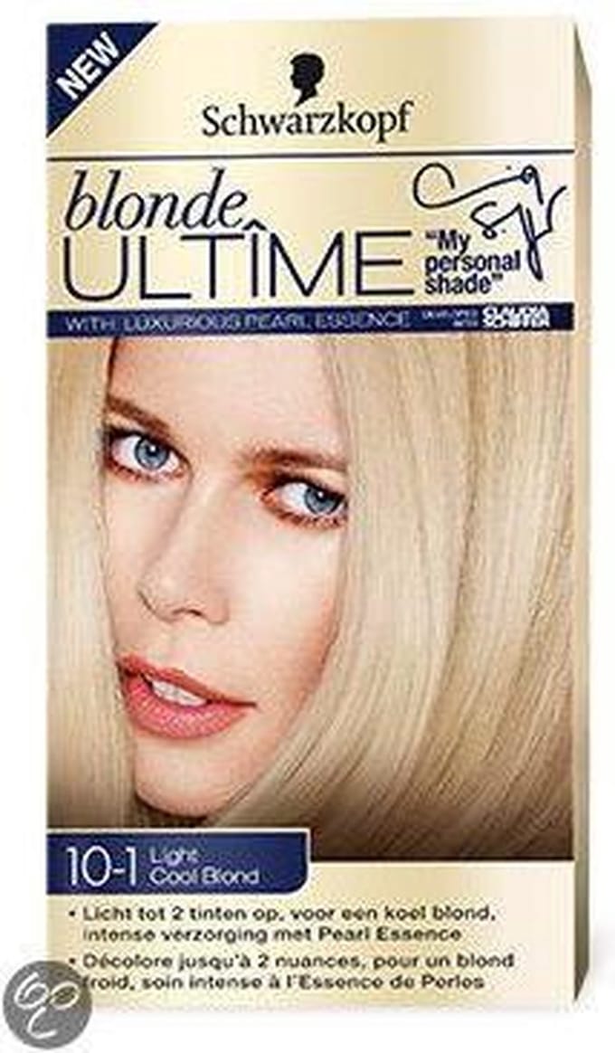 10-1 Light Cool Blond - 1 stuk