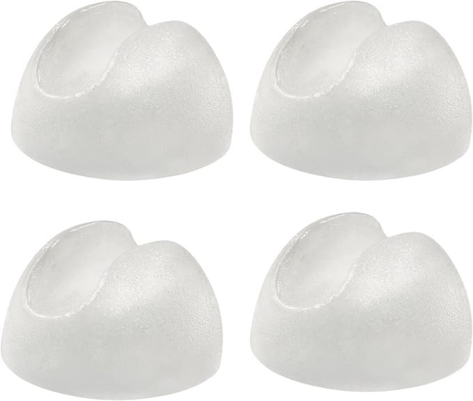 Transparante Haarspeld Beenbeschermer voor Meubels - Set van 4