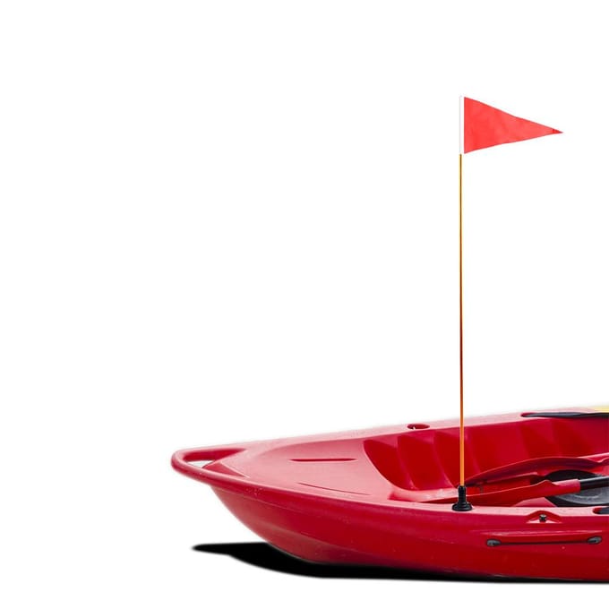 Kajak Veiligheidsvlag Montagekit Universele Kajak DIY Accessoires voor Boot Kano gray