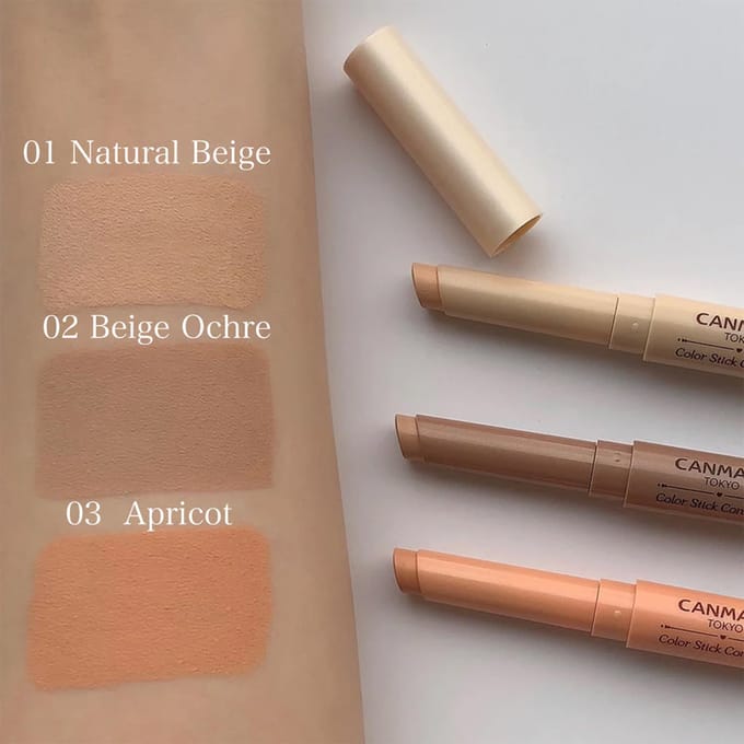 Canmake - Color Stick Concealer 03 Apricot