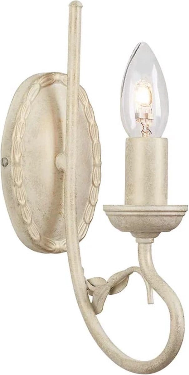 Wandlamp - Steady Lighting - Metaal -  - E14 - L: 17.5cm - Voor Binnen - Woonkamer - Eetkamer - Geel