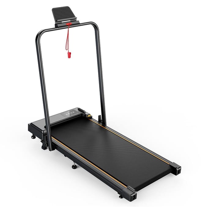 Tapis de course pliable FT50 – Inclinaison de 12 %, Contrôle via application pour un usage domestique noir