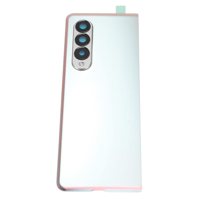 Remplacement du Cache Arrière en Verre avec Lentille de Caméra Pré-installée et Kit de Réparation pour Galaxy Z Fold 3 5G noir