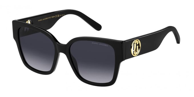 Marc Jacobs Vierkant Vrouwen Zwart Grijs Verloop MARC 698/S