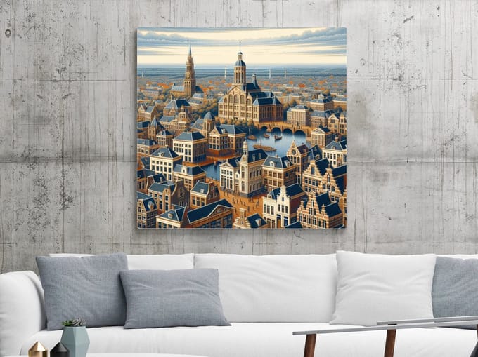Kunstprint | Wanddecoratie | Canvas | 30 × 30 cm