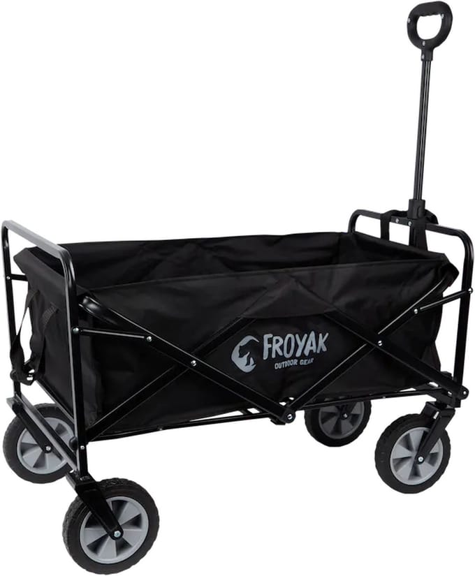 Froyak opvouwbare wagen - bolderkar 88 x 52 x 105 cm- Max 80 KG -