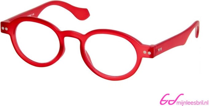 Leesbril INY Doktor G12200 rood/transparant +2.00