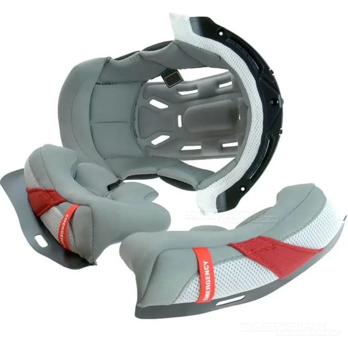 Set van schuim voor motorhelm Scorpion vx-22 kw standard