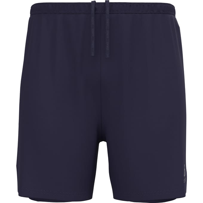 Odlo Essential 6in 2in1 Hardloopshorts Heren-donkerblauw