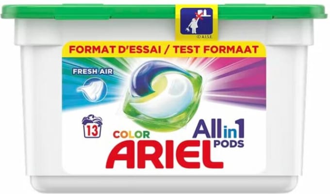 Ariel All-in-1 Pods Wasmiddelcapsules Color - 13 stuks