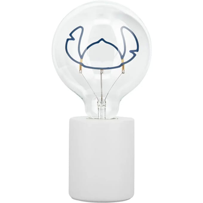 Paladone Stitch led-neonlamp in gloeilampvorm - 12,5 x 24 cm, meerkleurig
