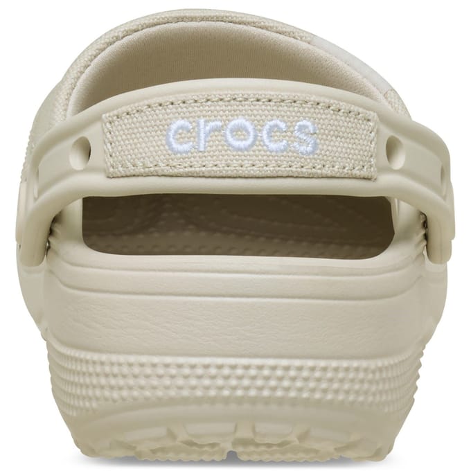 Crocs Classic Crafted Katoenen Stucco Klompen