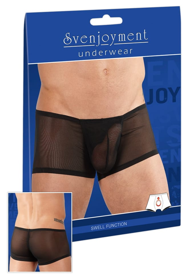 Heren Short van netstof