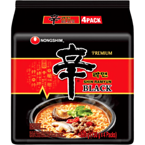 Nongshim Shin Ramyun zwart multipack 4 x 130 g
