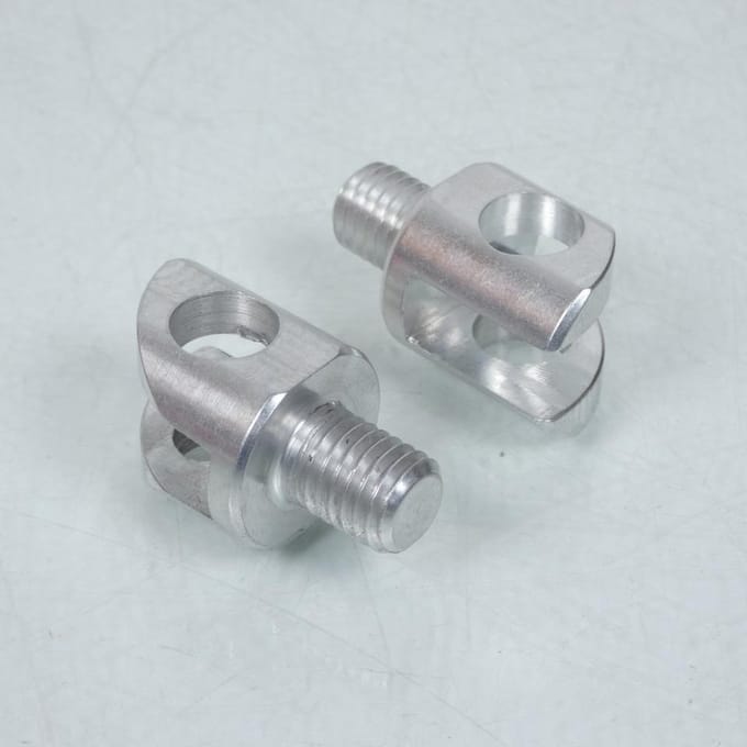 Chape de repose pied pour moto Suzuki 1000 SVS 2003 2004 2005 2006 2007 Neuf