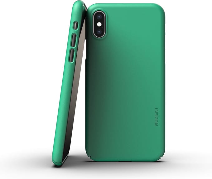 Nudient Thin Precise Case Apple iPhone XS V3 Conda - Groen