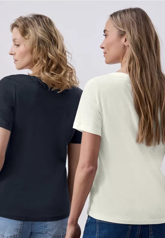 Basic Shirt in een 2-pack