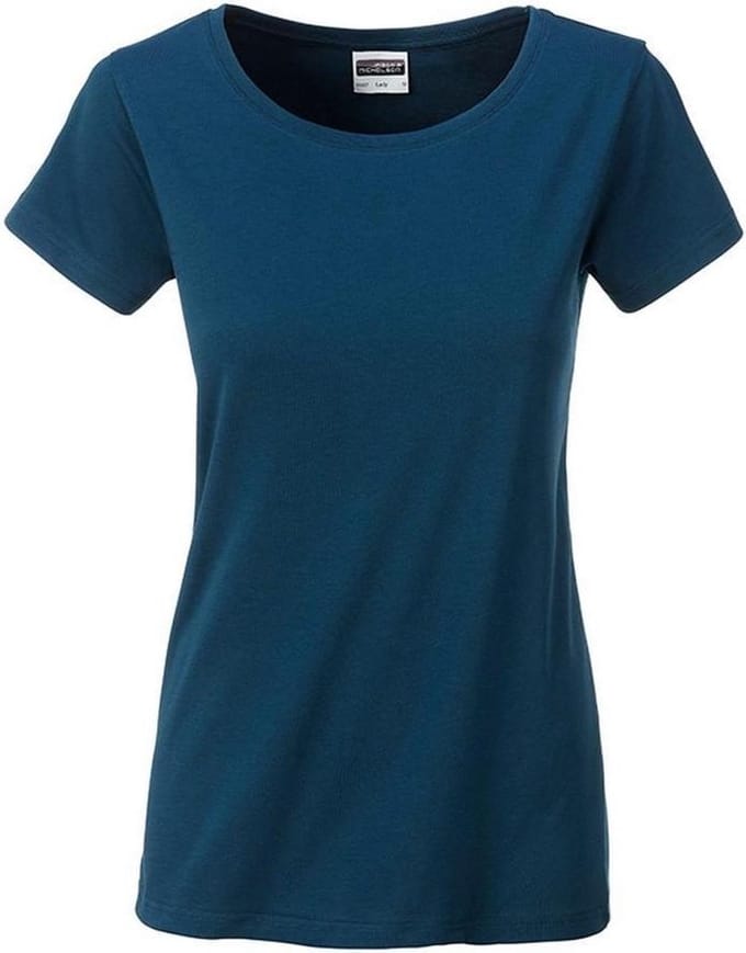 James and Nicholson Dames/dames Basic Organic Katoenen T-Shirt (Benzine)