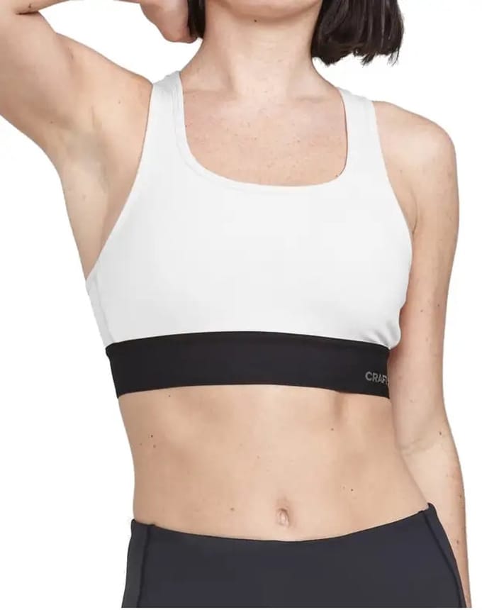 Core training sport BH met vulling - Padded bh met vulling - S - Wit