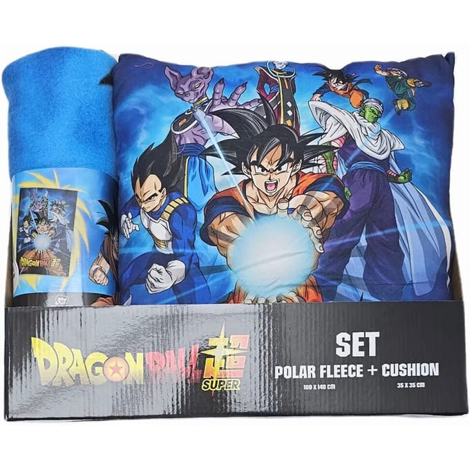 Fleece deken + kussen Toei Animation Dragon Ball Super