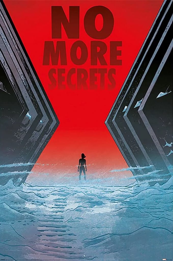 Black Widow No More Secrets Poster 61x91.5cm