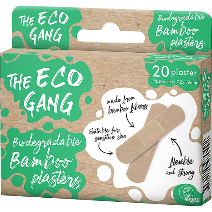 The Eco Gang Bamboe Pleisters - 20 stuks