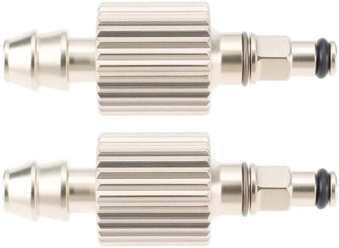 ZEYNOMAX - 2 Stuks M4 Bleed Port Filler Fitting met O-Ring