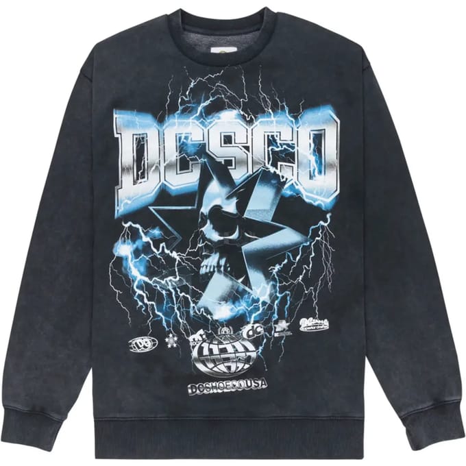 Sweatshirt DC Shoes Skull Shock